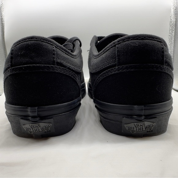 VANS: (NEW) Chukka Low Black Mono Canvas Skate Shoes - (Size 7 M) - Picture 6 of 6